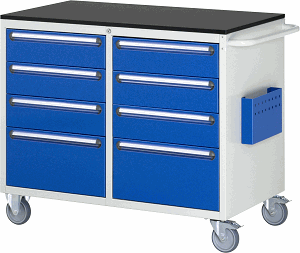 Montagewagen Modell LL5.3.3, B 1145 x T 650 x H 970 mm, Melamin-Top 19 mm