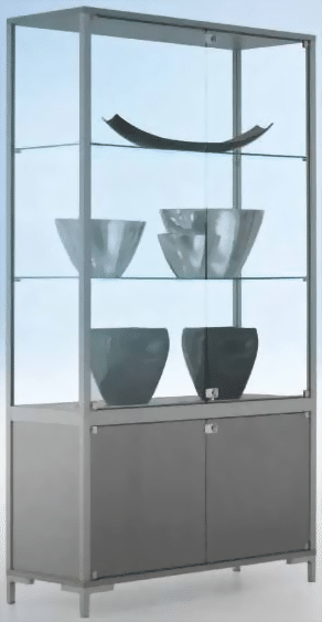 Standvitrine 1860x1000x400 mm HxBxT