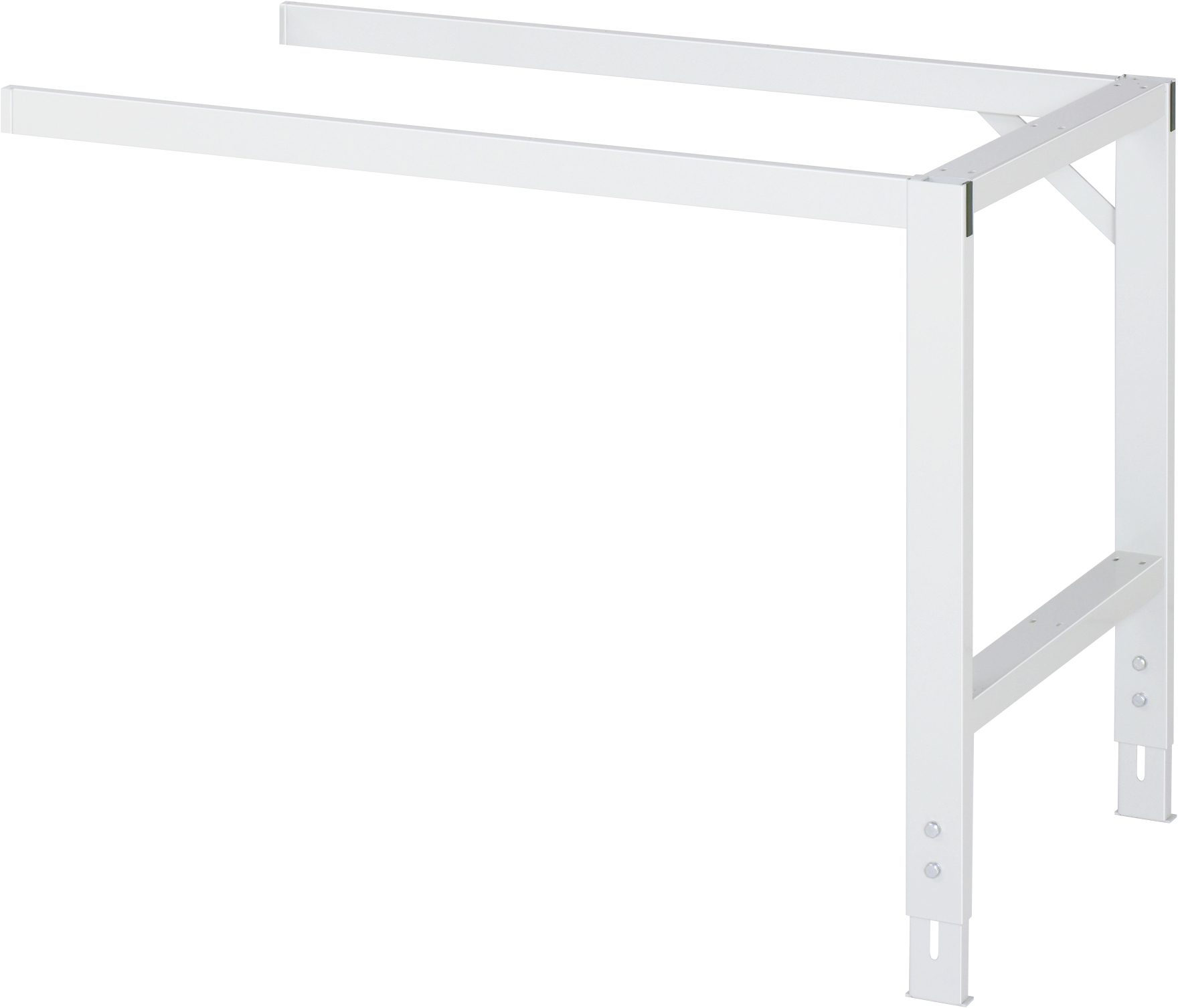 Arbeitstisch - Anbaugestell, B 590 x T 660 x H 740-1060 mm, ohne Platte