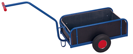 Handwagen mit Bordwand, 975x635 mm BxT Ladefläche
