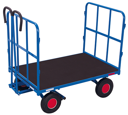 Wagen mit 2 Rohrgitterwänden