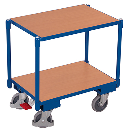 Euro-System-Roller, 610x415 mm BxT mit 2 Ladeflächen