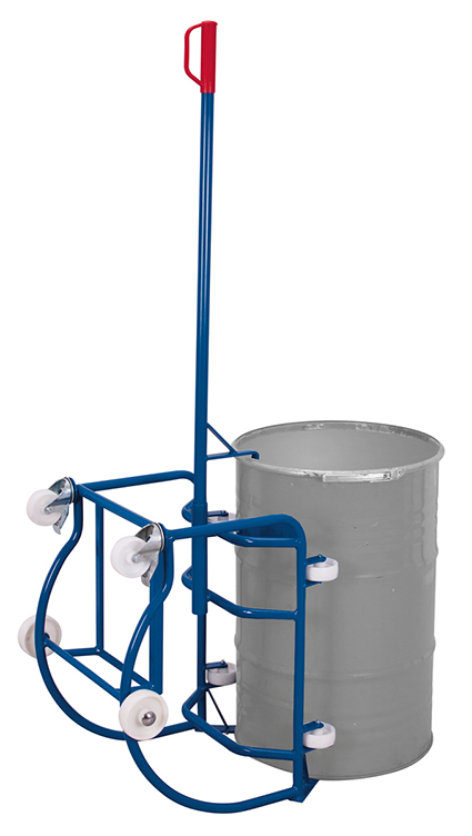 Fasskipper mit 4 Rollen für 200 Liter Fässer