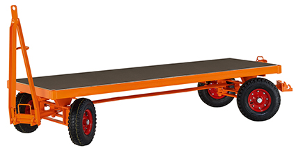Industrieanhänger, 2500x1250x530 mm BxTxH, Vollgummibereifung