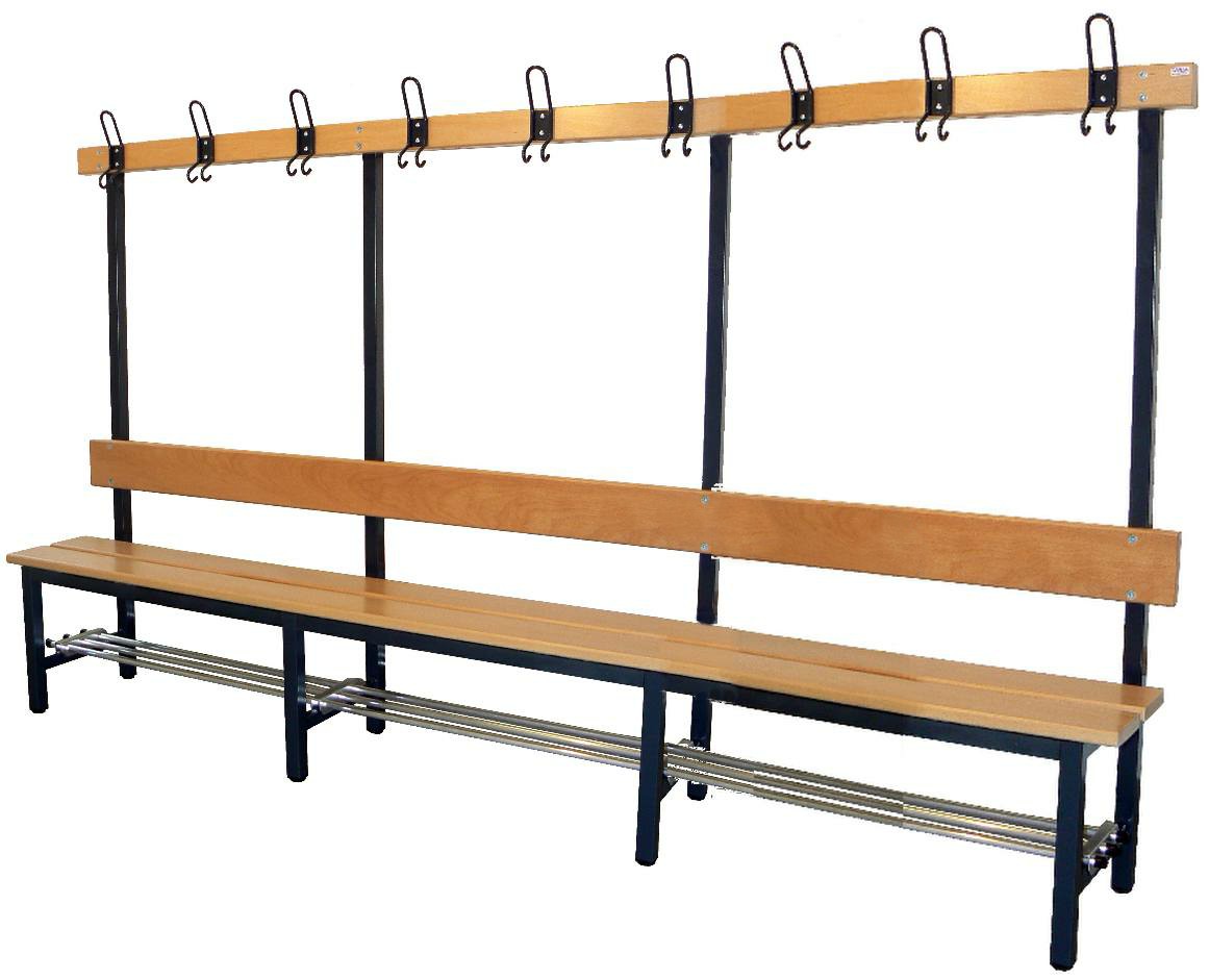 Einseitige Sitzbank Kinder, Länge 3000 mm, Tiefe 320 mm