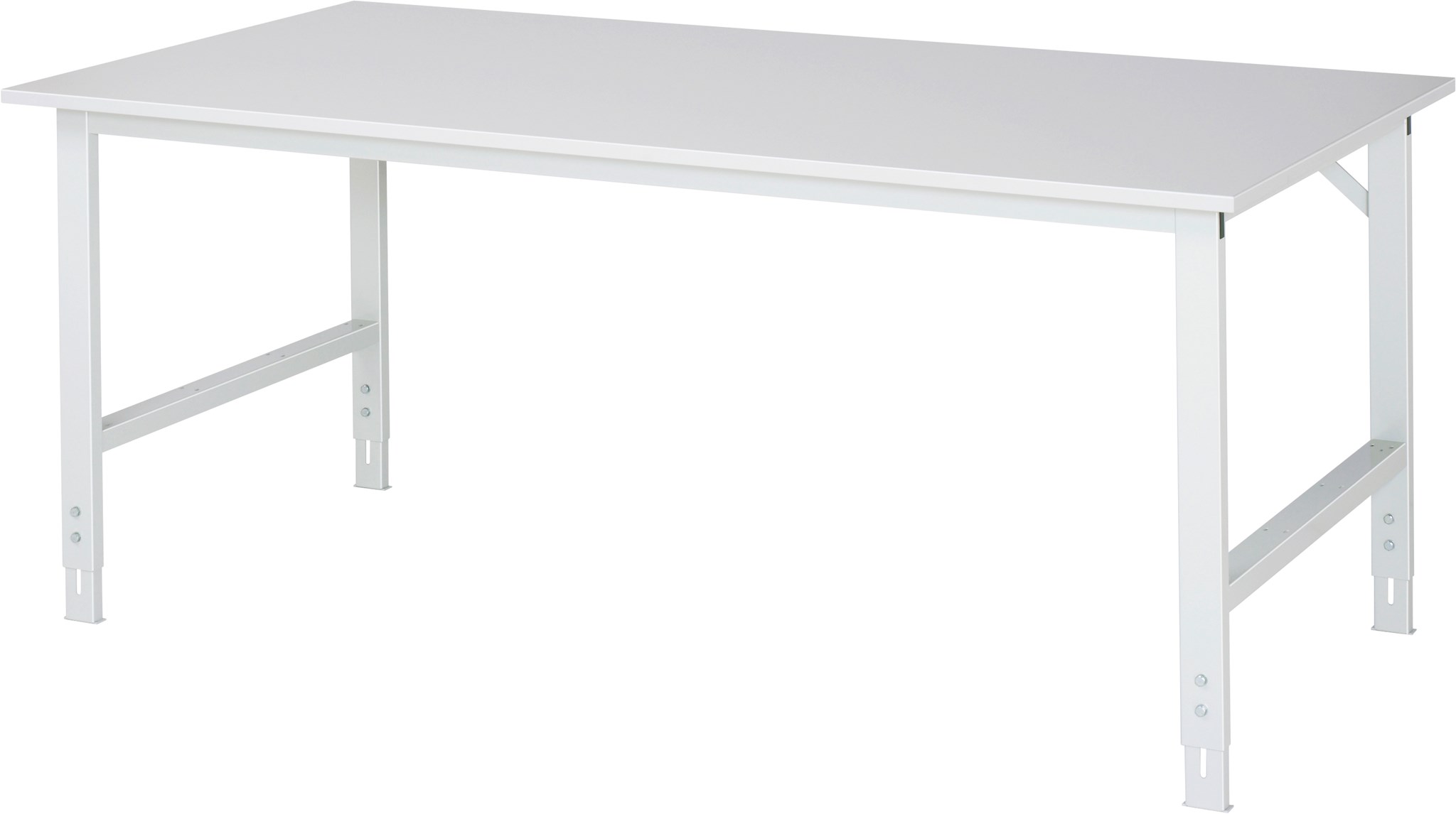Arbeitstisch, B 2000 x T 800 x H 760-1080 mm