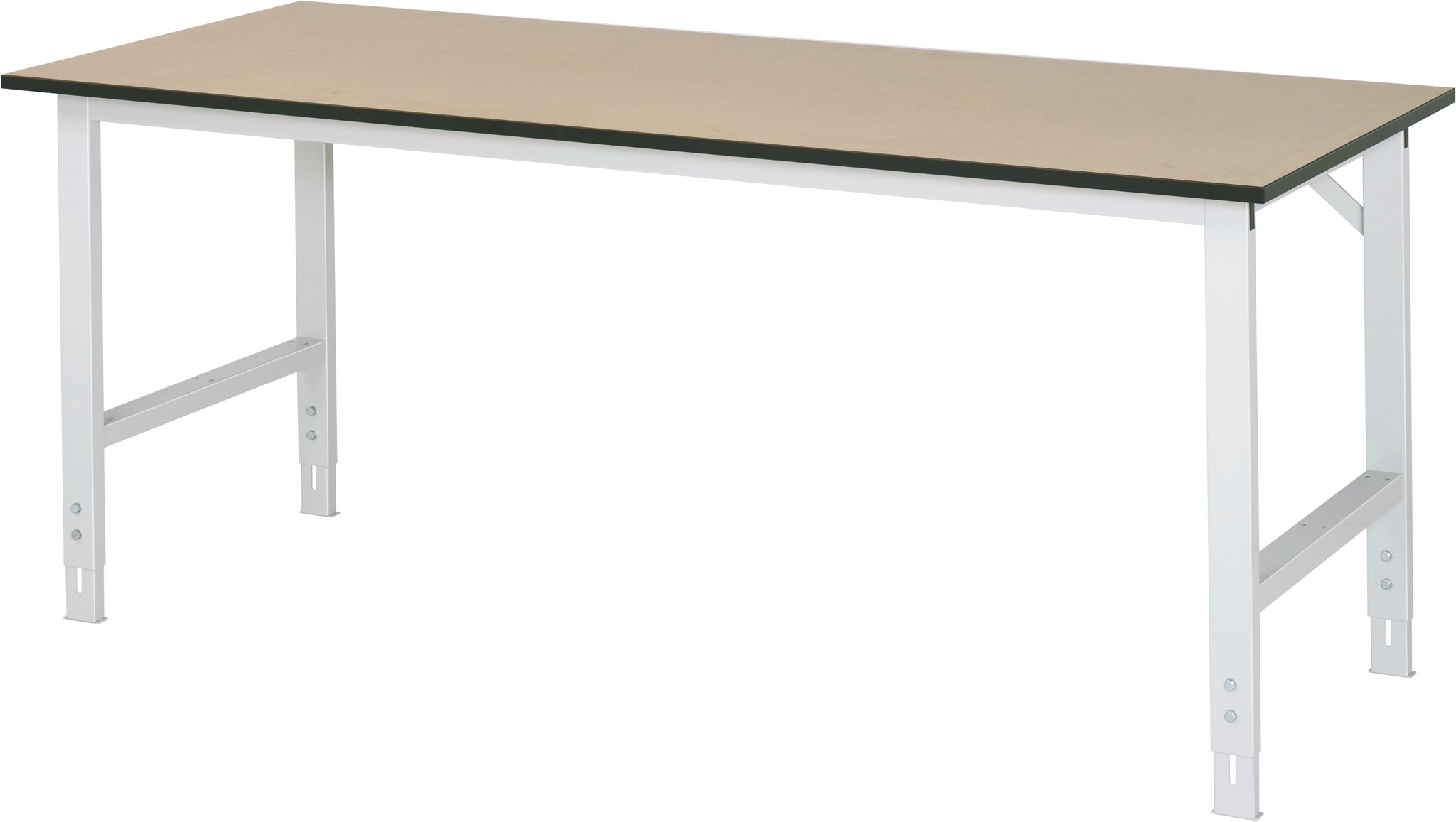 Arbeitstisch, B 2000 x T 800 x H 760-1080 mm