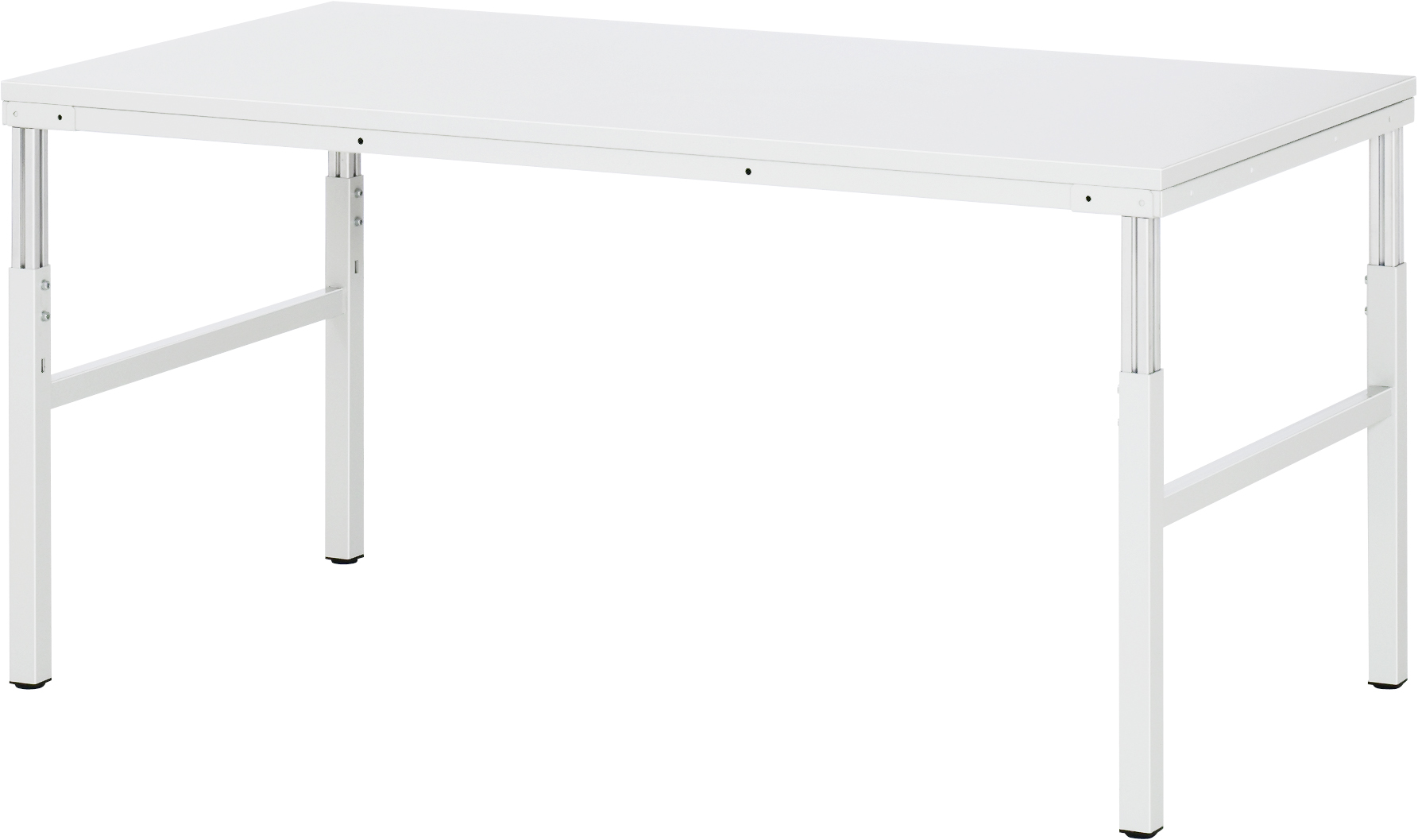 Basis-Arbeitstisch 1800x900x650-1000 mm LxTxH, EGB-Melaminarbeitsplatte