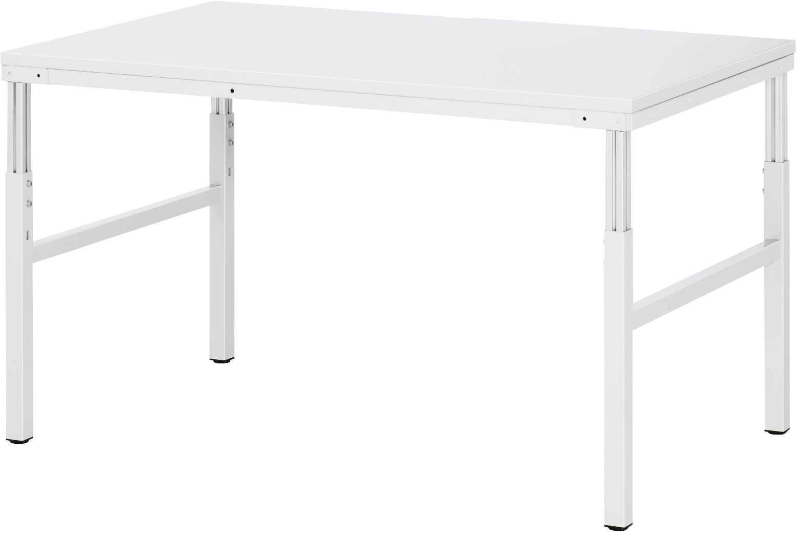 Basis-Arbeitstisch 1500x900x650-1000 mm LxTxH, Hartlaminat-Arbeitsplatte