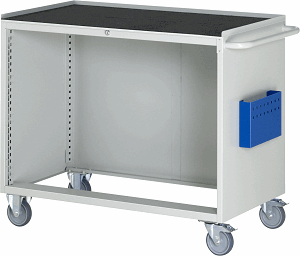 Montagewagen Modell XXL5, B 1145 x T 650 x H 975 mm, Metall-Top 25 mm mit Anti-Rutsch-Matte