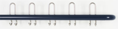 Hakenleiste Secura rund Länge 2500 mm