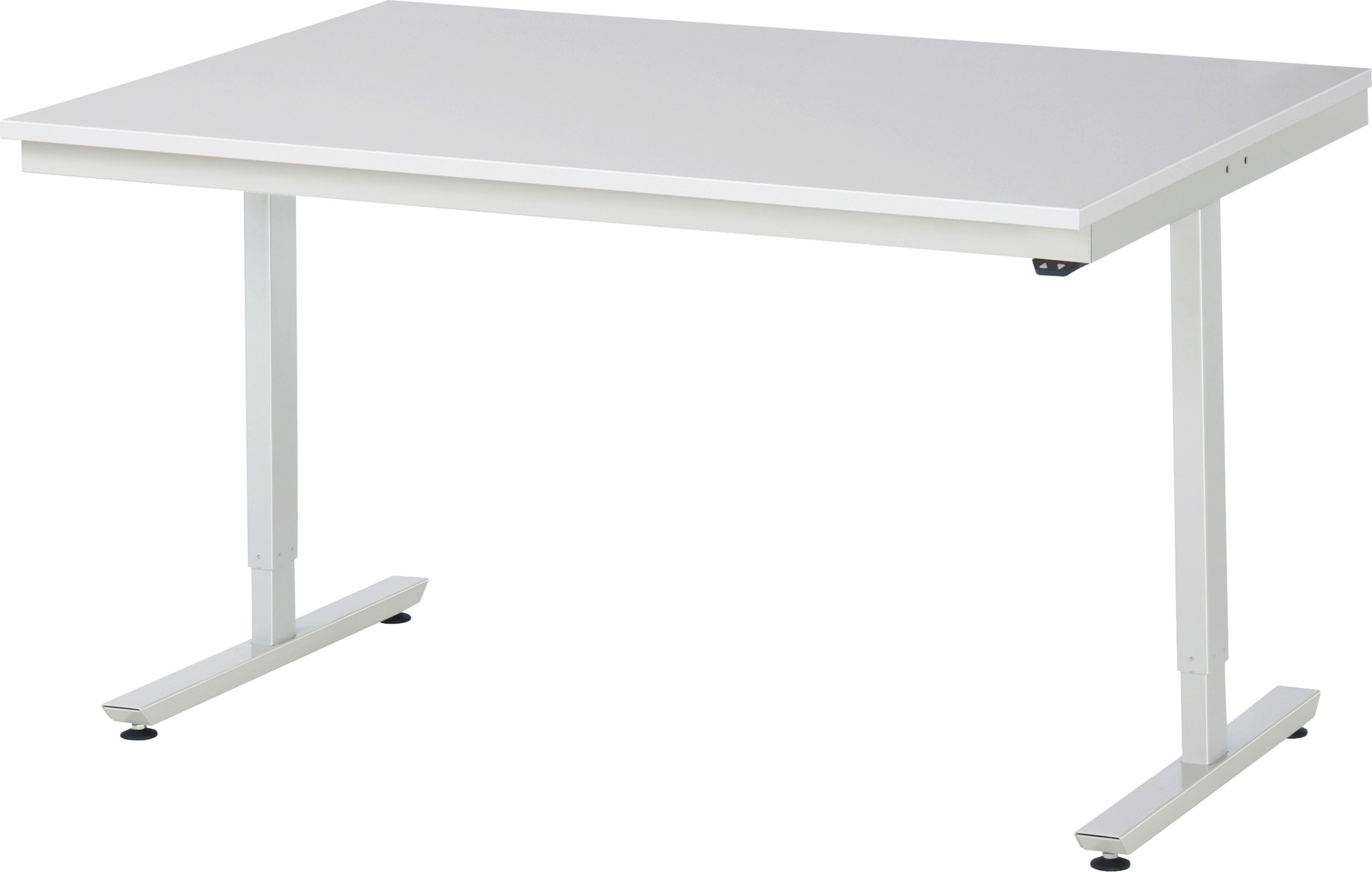 Arbeitstisch 1500x1000x720-1120 mm BxTxH mit Melamin-Platte 22 mm