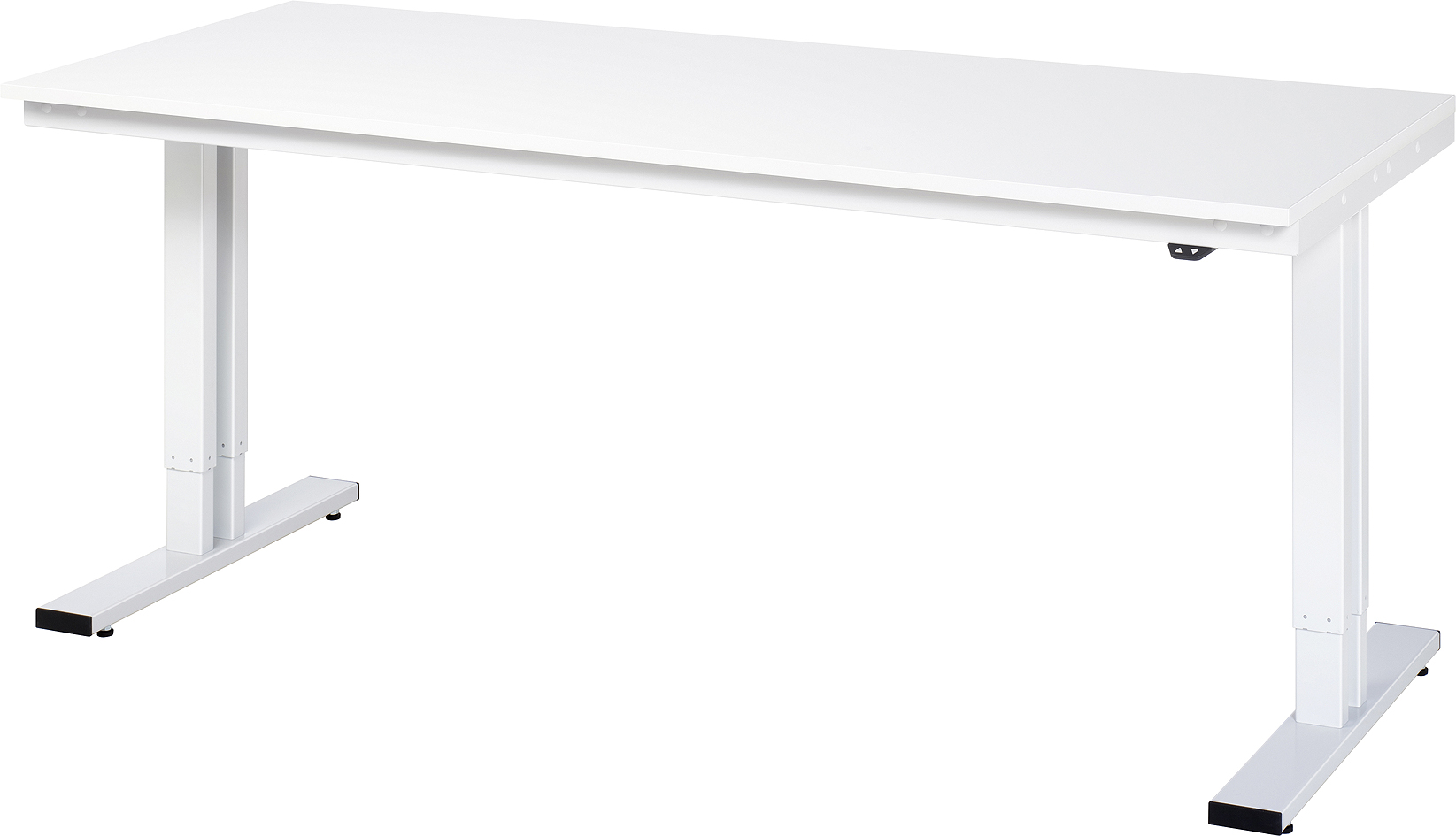 Arbeitstisch 2000x800x720-1120 mm BxTxH mit EGB-Melamin-Platte 28 mm