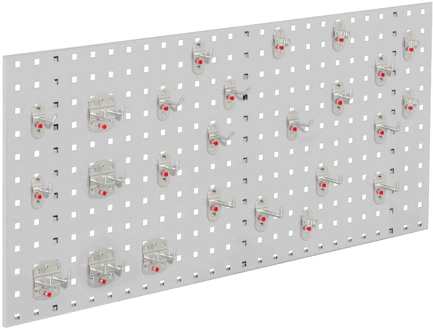 Loch-/Magnetwand Einsteigerset 8, 1 x Lochplatte, 1 Werkzeughalterset 25-teilig