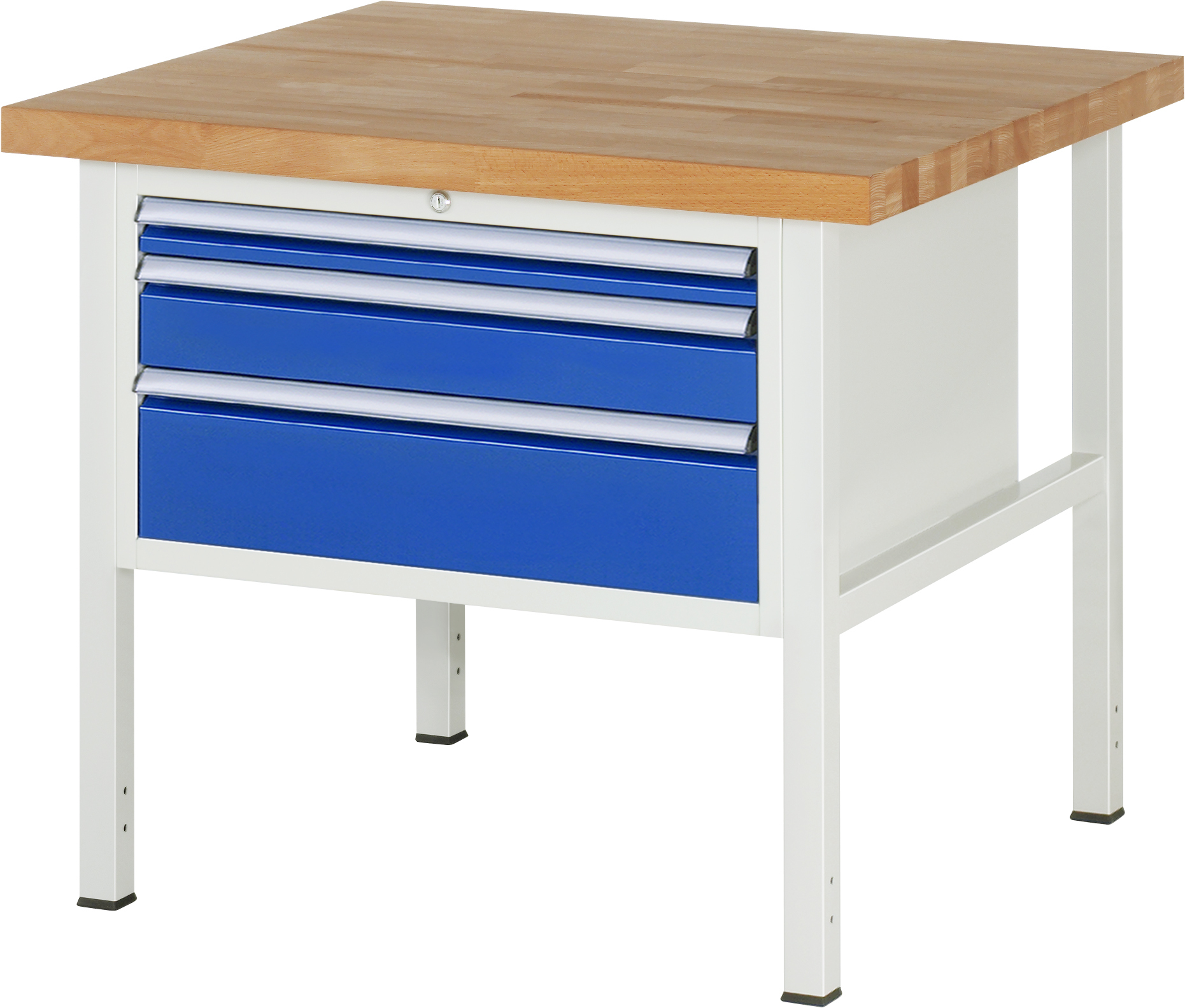 Werkbank Modell 8226, B 1000xT 900xH 840mm, Buche-Massiv-Platte 40mm