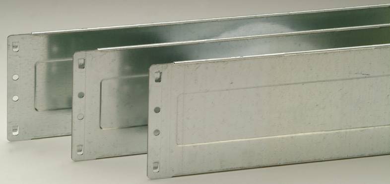 Schüttgutebenen-Abschluss für Regaltiefe 600 mm