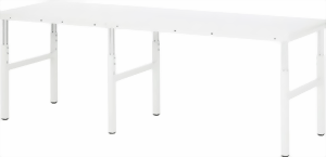 Anbau-Arbeitstisch 1800x700x650-1000 mm LxTxH, Melaminarbeitsplatte