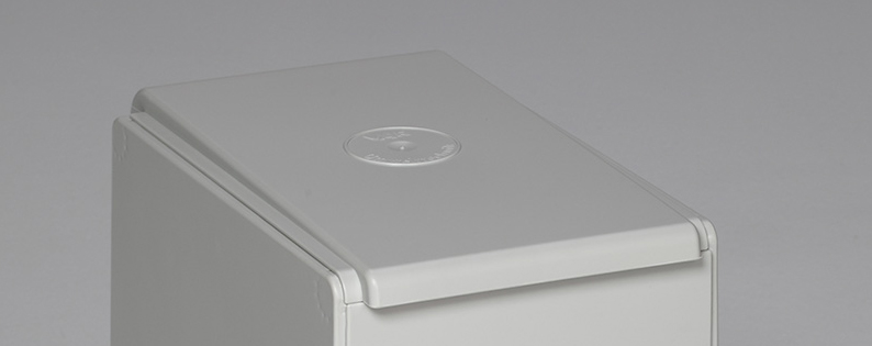 Deckel lichtgrau, für Abfallsystem WSS 60 Liter