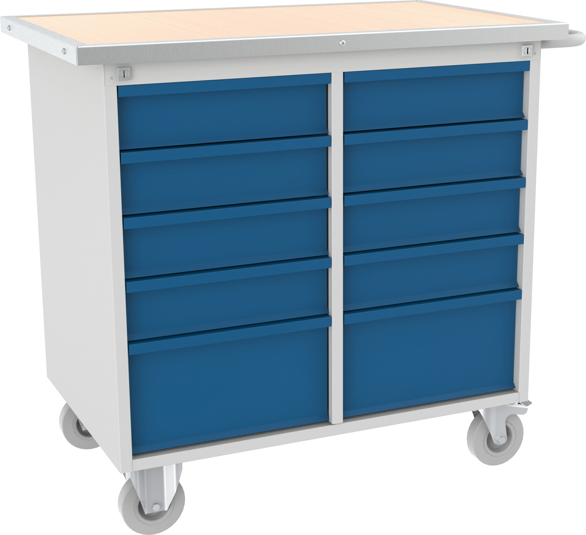 Werkzeugwagen, 928x961x600 HxBxT, SzwN 252 
