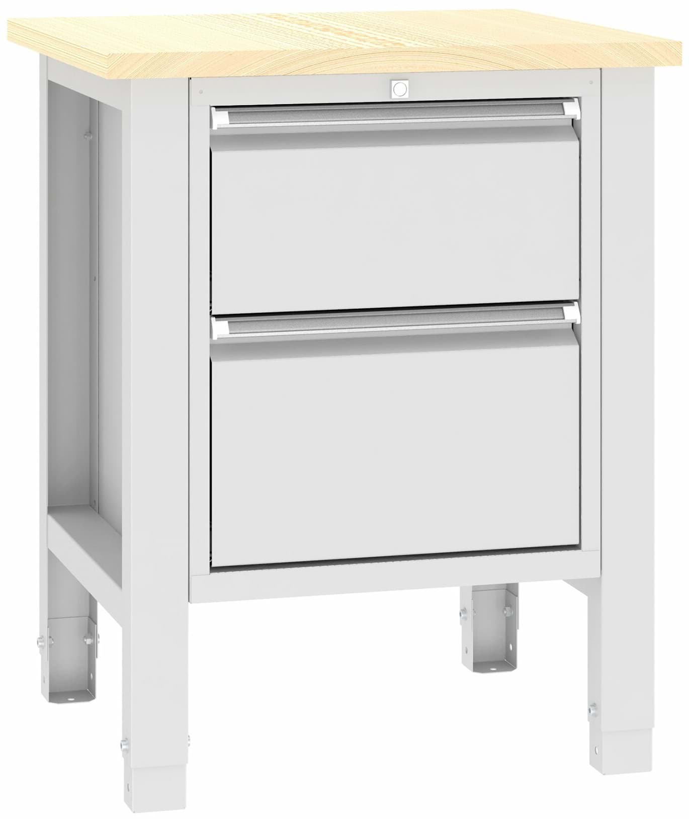 Werkbank SWT 07/6, var. Höhe, 725x620x850-900 mm LxTxH