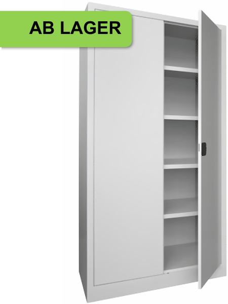 Mehrzweckschrank 1800x1000x400 mm HxBxT auf Sockel ab Lager (8 Stück)