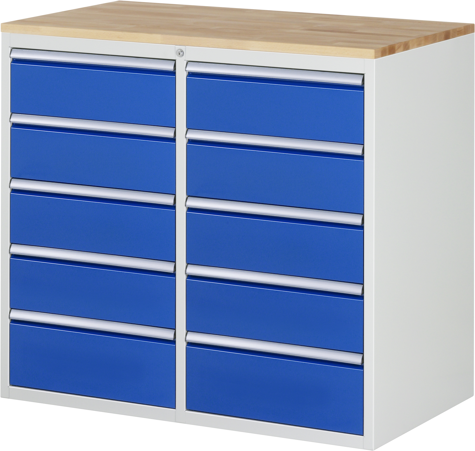 Schubladenschrank Modell LL7.5.5, 1035x1145x650mm HxBxT