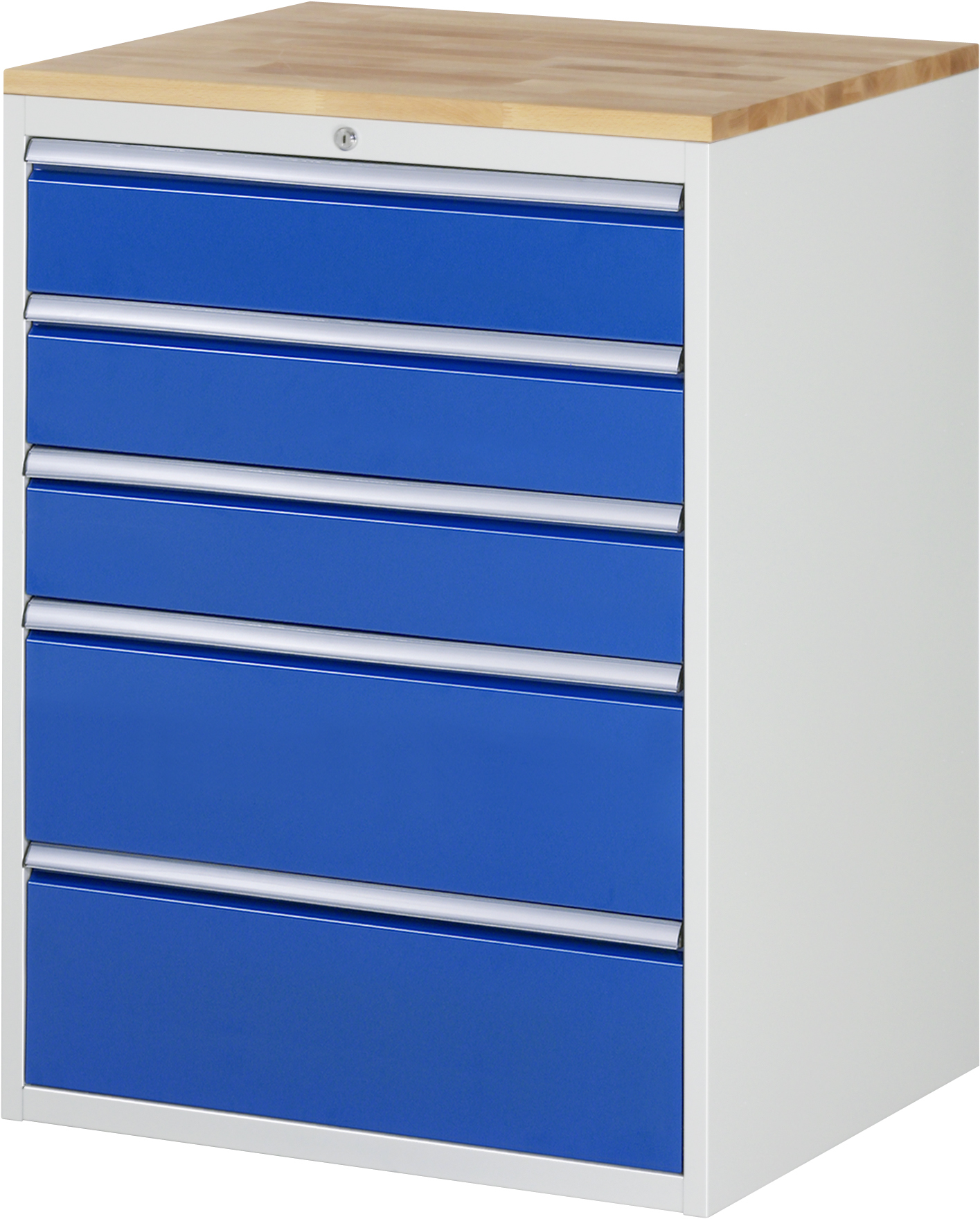 Schubladenschrank Modell XL7.4, 1035 x 770 x 650 mm HxBxT