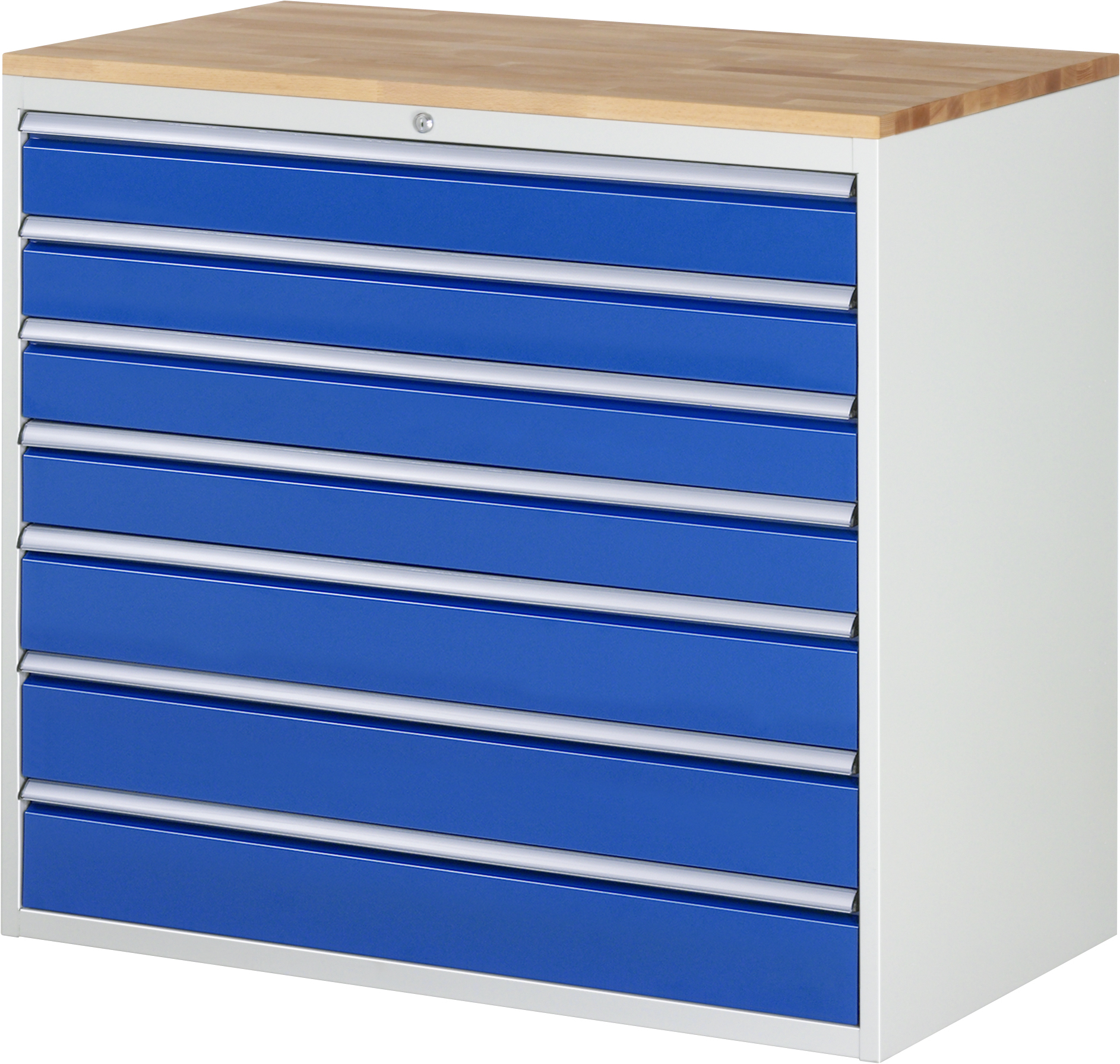 Schubladenschrank Modell XXL7.10, 1035x1145x650mm HxBxT