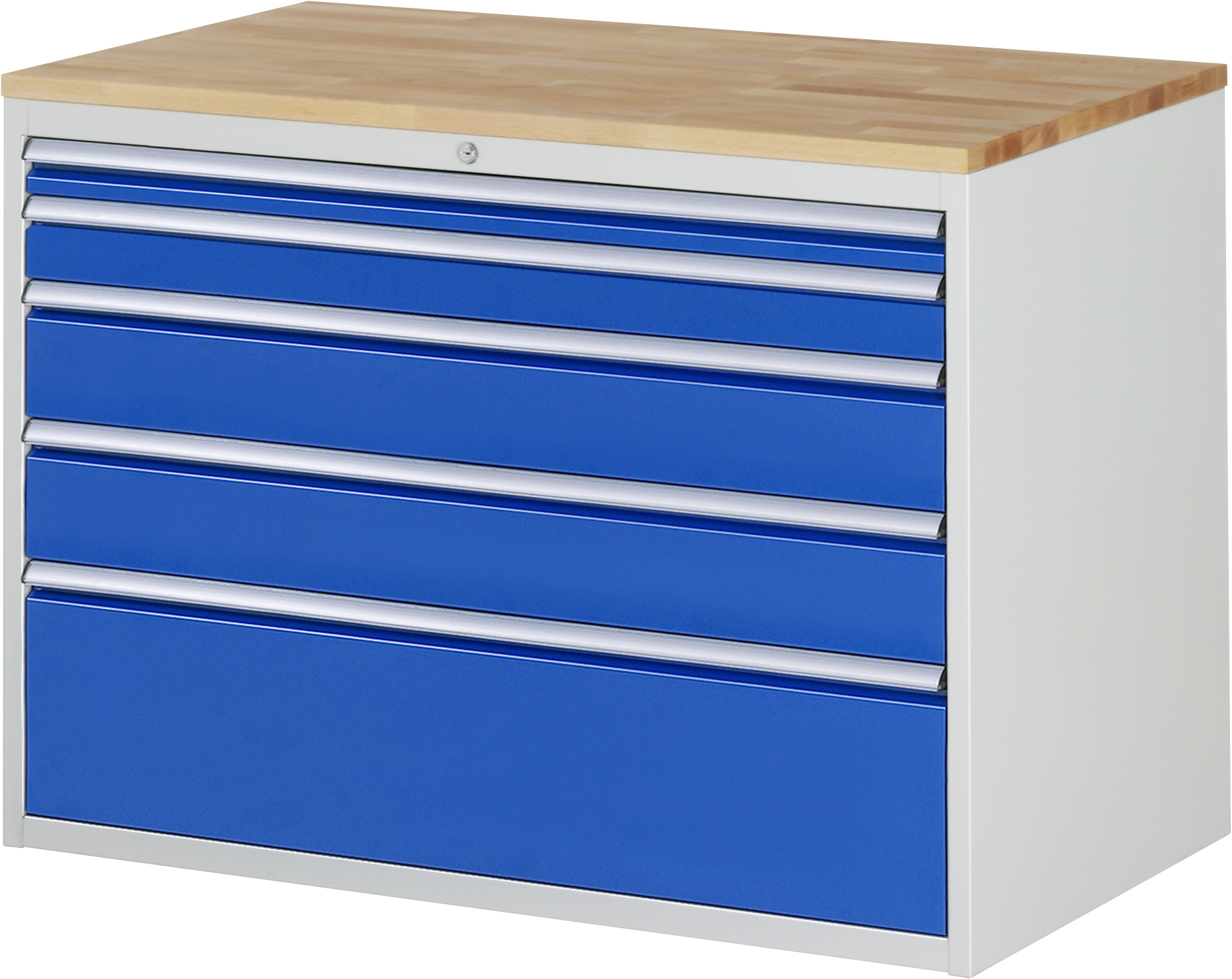Schubladenschrank Modell XXL5.2, 825x1145x650mm HxBxT