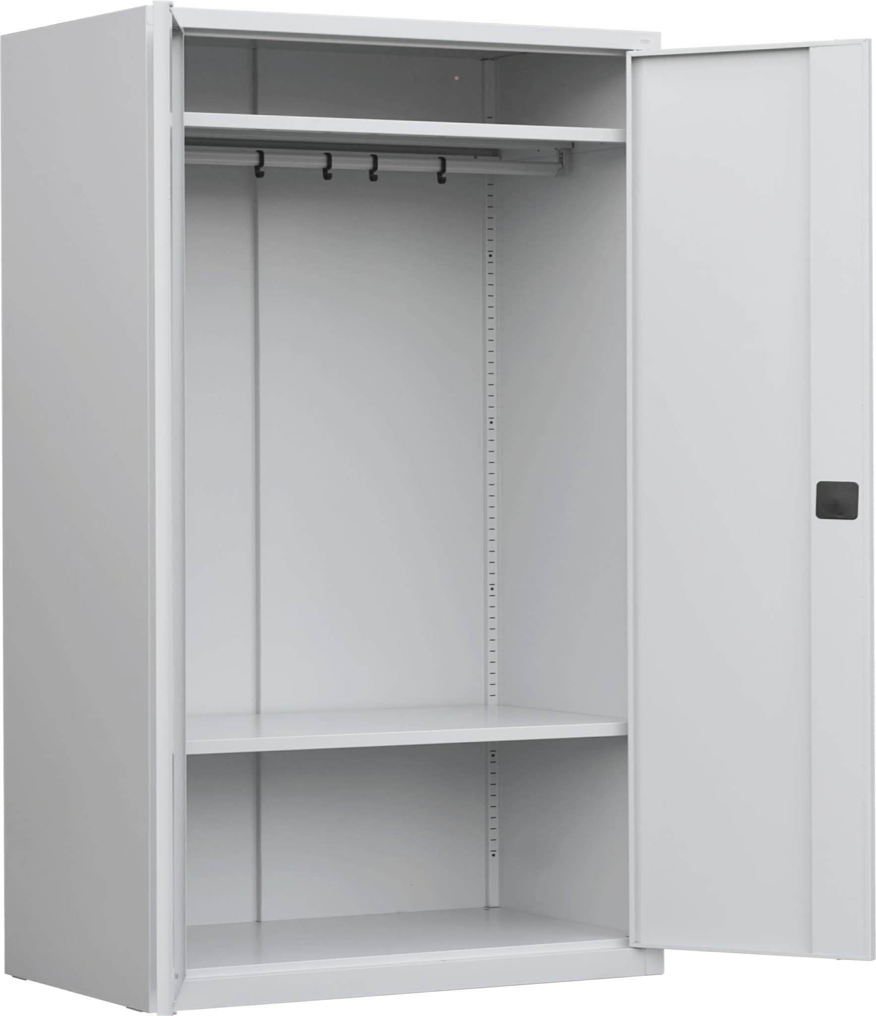 Mehrzweck-/Garderobenschrank 1990x1400x435 mm HxBxT, SBM 214 4r