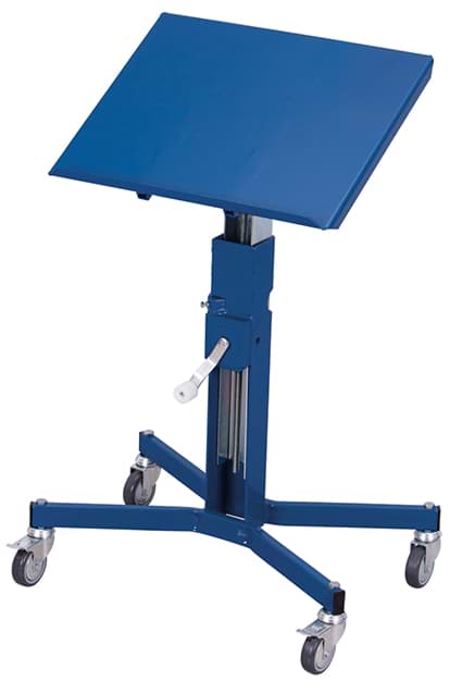 Materialständer niegbar 600x415x680-1055 mm BxTxH, höhenverstellbar