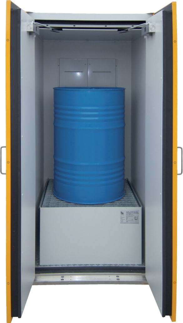 Sicherheits-Fass-Schrank für 200 Liter Fässer SiS-FAS Typ 90 / 900-EW