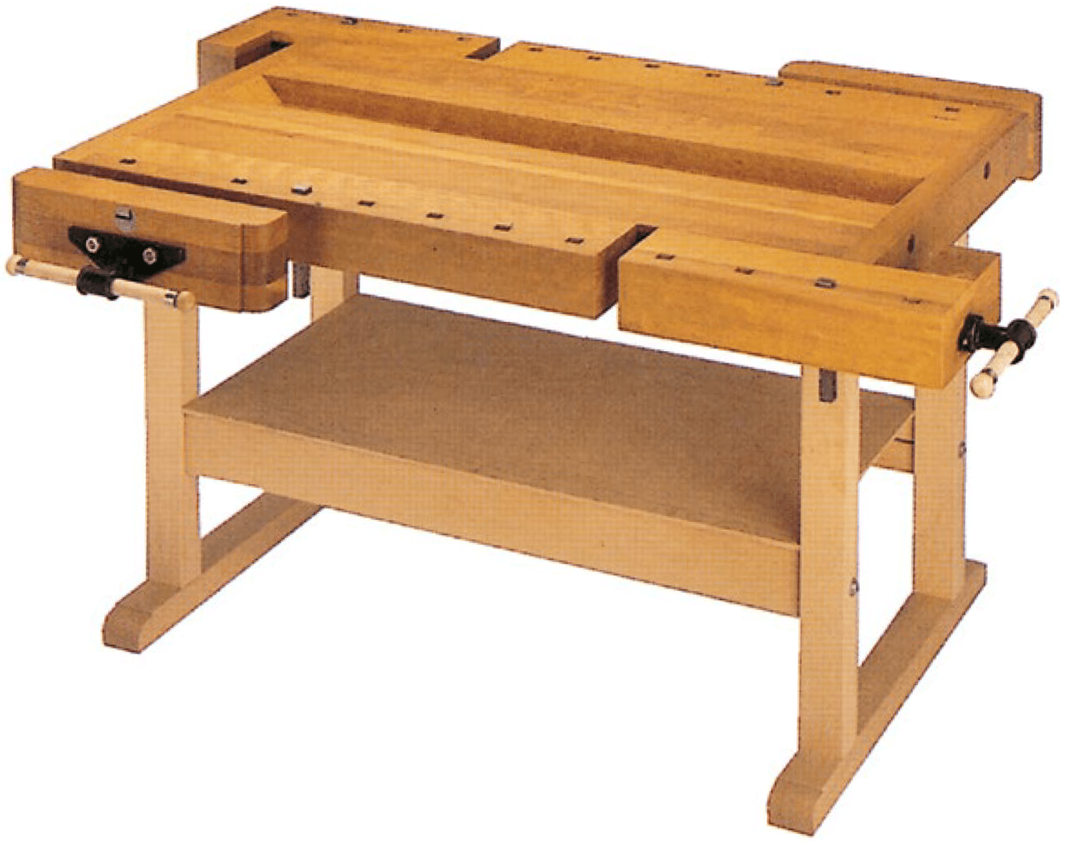 Hobelbank Schule Duplo 1400x900x870 mm LxTxH