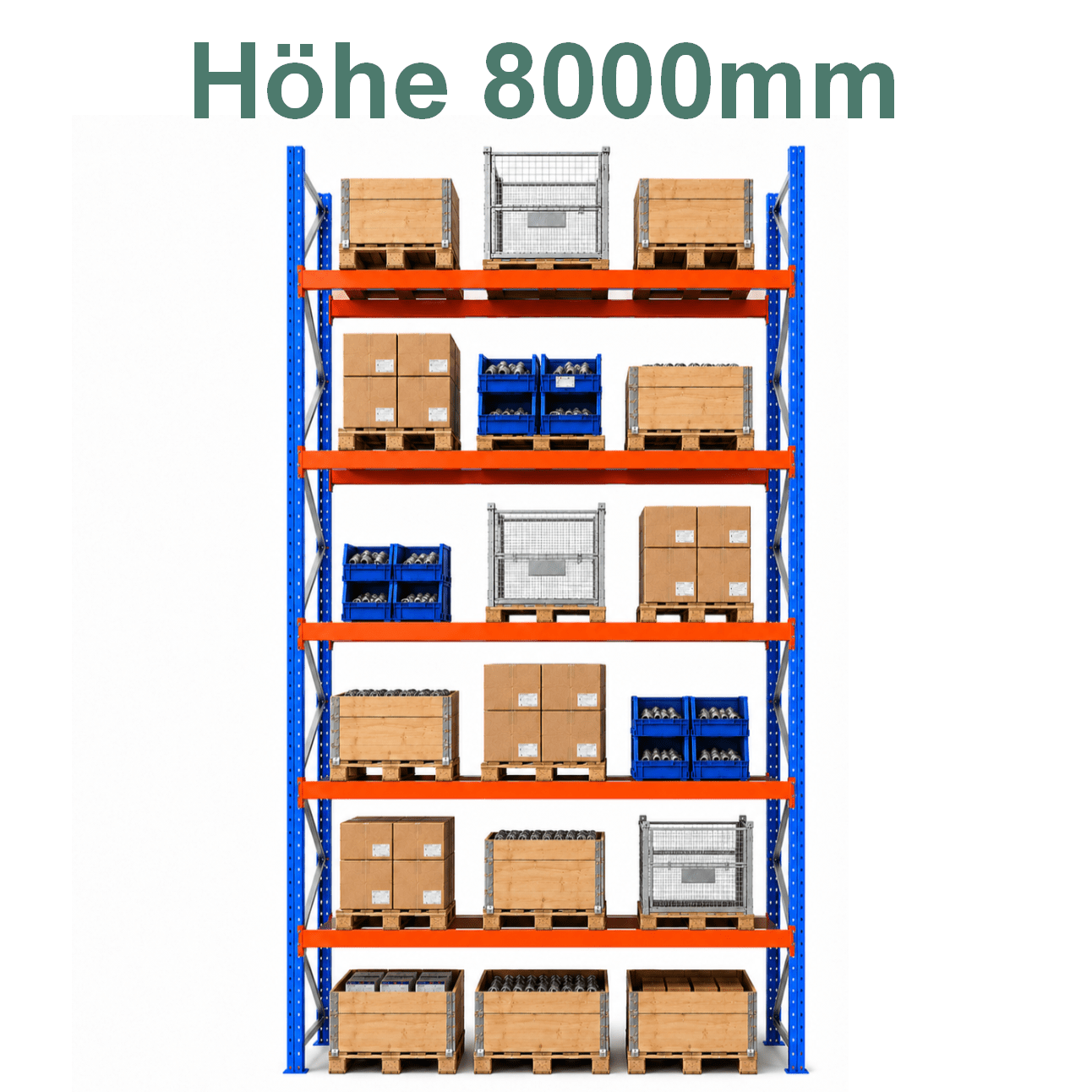 Höhe 8000 mm