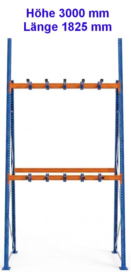 Profillager-Grundregal 3000x1825x1100 mm HxBxT ab Lager