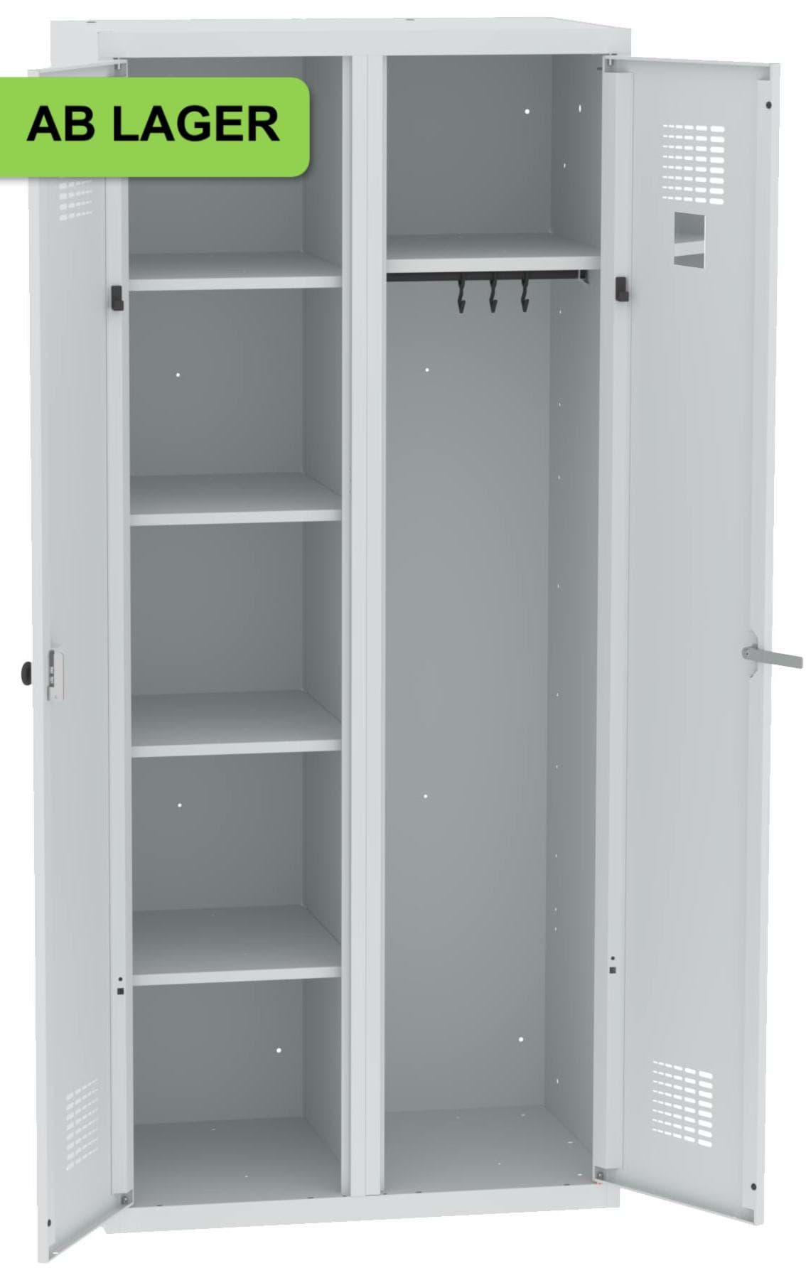 Kleider-/Wäscheschrank 1800x800x500 mm HxBxT ab Lager