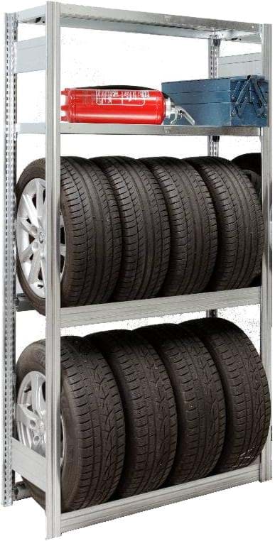 Garagen-Grundregal 2000x1005x400 mm HxBxT