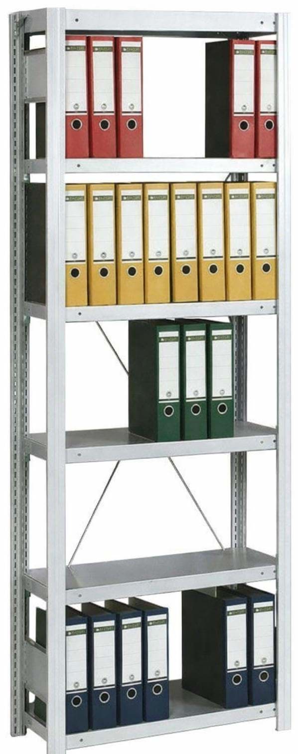 Grundregal 2500x875x400 mm HxBxT
