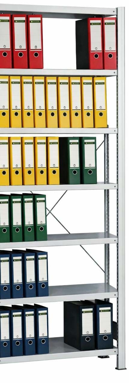 Anbauregal 3000x875x400 mm HxBxT