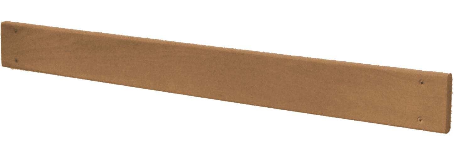 Rückenleiste Länge 600 mm mit Eichenlatten