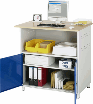 Computer-Tisch - Modell 1022, B 1100 x T 800 x H 1100 mm  