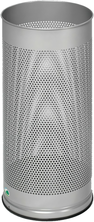 Schirmständer gelocht, silber