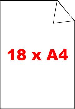 18 x DIN A4