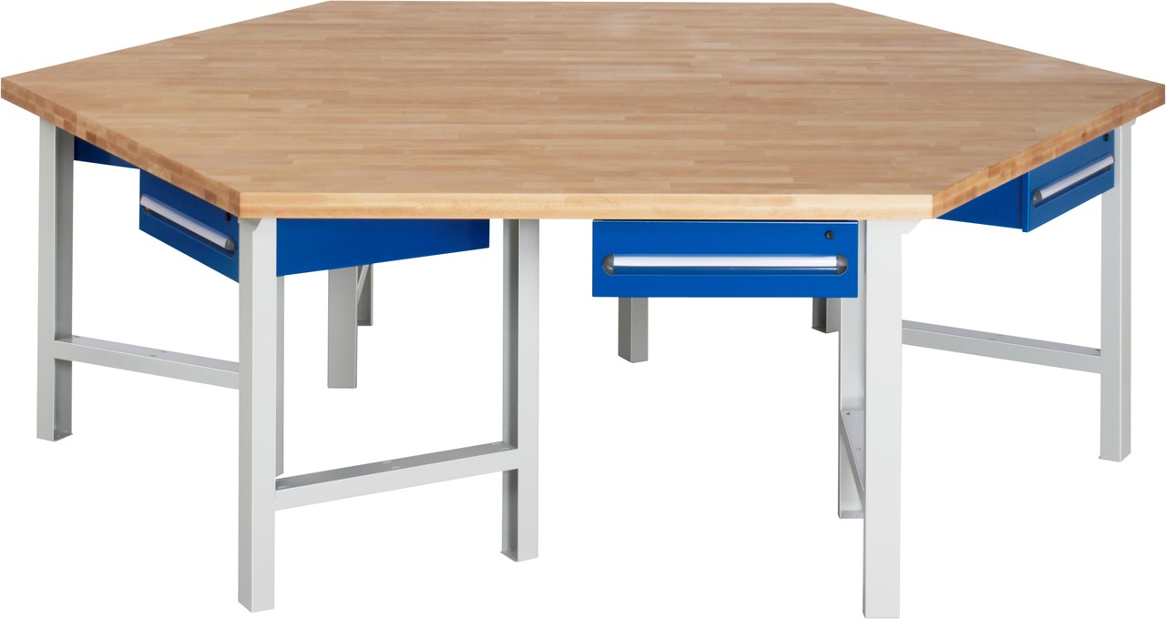 mit Schubladen