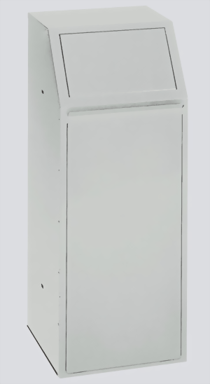 Wertstoffsammler lichtgrau RAL 7035 für 110 Liter Säcke