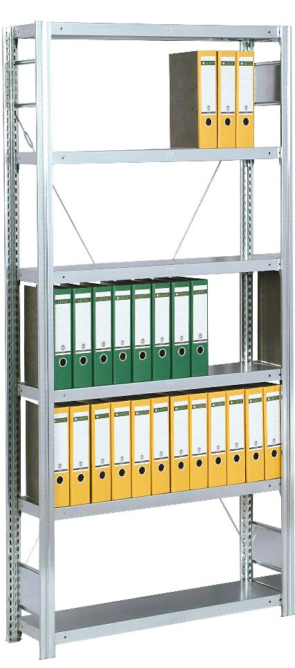 Büro-Grundregal 2000x875x300 mm HxBxT