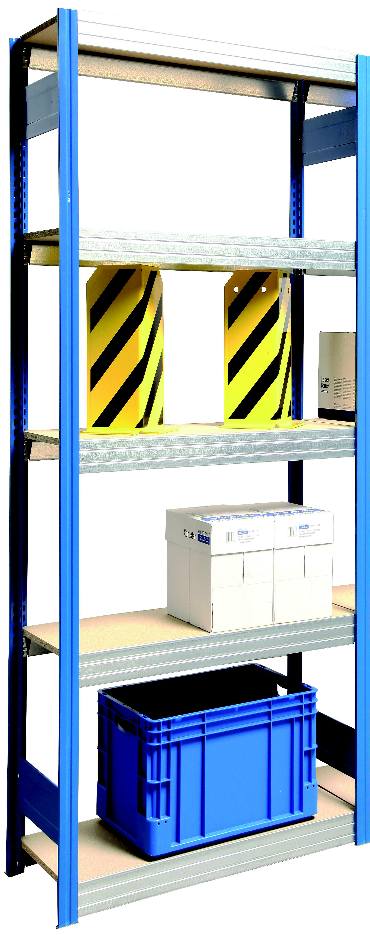 Grundregal 3000x875x500 mm HxBxT in diversen Farben