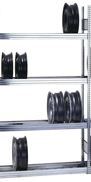 Felgen-Anbauregal 2000x1005x300 mm HxBxT