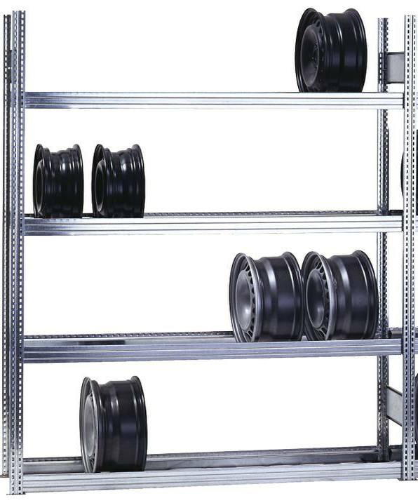 Felgen-Grundregal 2000x1695x300 mm HxBxT