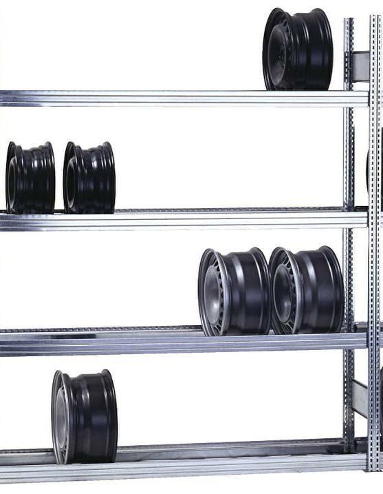 Felgen-Anbauregal 2000x1695x300 mm HxBxT